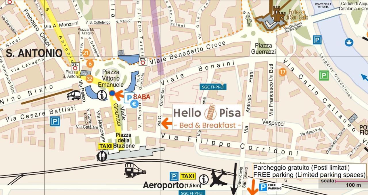 Hello Pisa B&B Eksteriør bilde